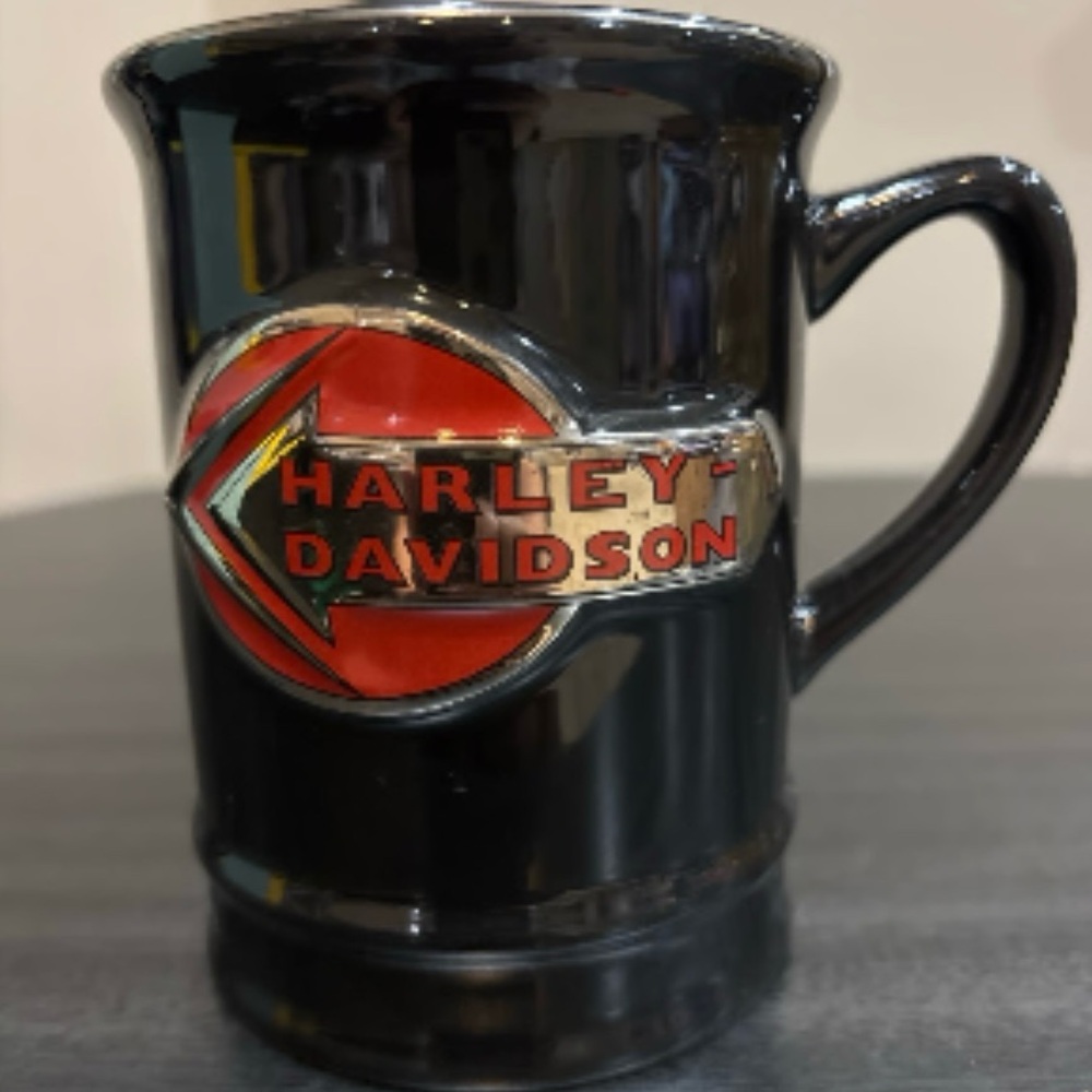 Harley-Davidson Black Ceramic Coffee/Tea Mug (2005)